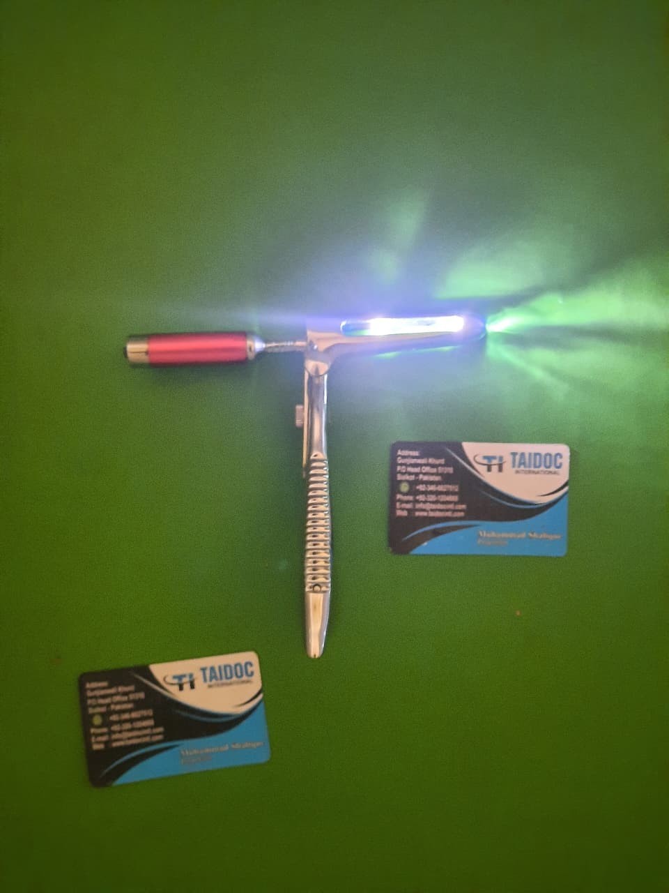 Sims Anal Vaginal Rectal Rectum Speculum With Light Source Sigmoidoscope