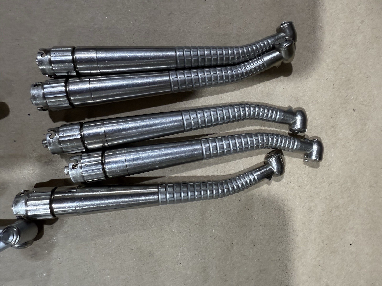 (5) Midwest Tradition L 780045 High Speed Dental Handpiece Power Lever 4 Hole