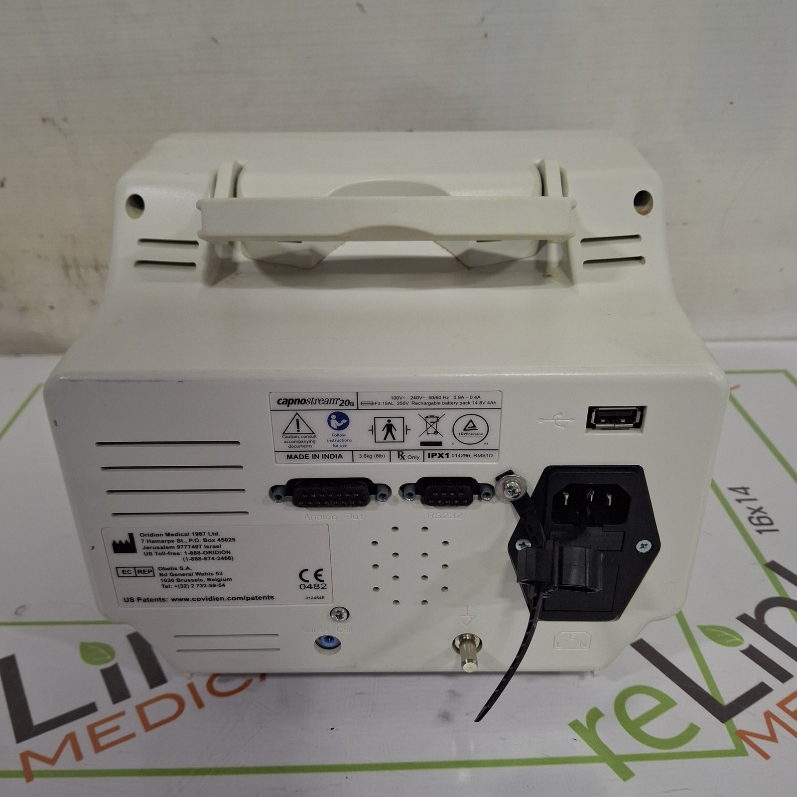 Oridion Capnostream 20P Capnography Monitor