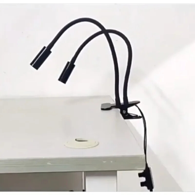 Gooseneck Lamp Microscope Universal Clamp Light Source Spotlight Led Spotlight