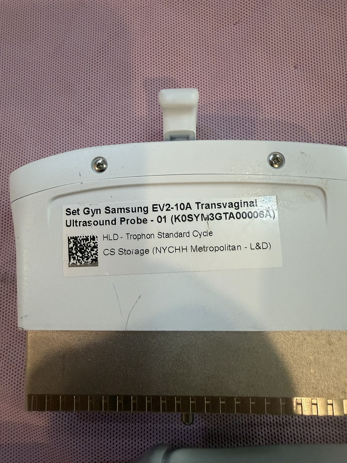 SAMSUNG EV2-10A 3D/4D TRANSDUCER/ PROBE FOR V6 AND OTHER SYSTEMS
