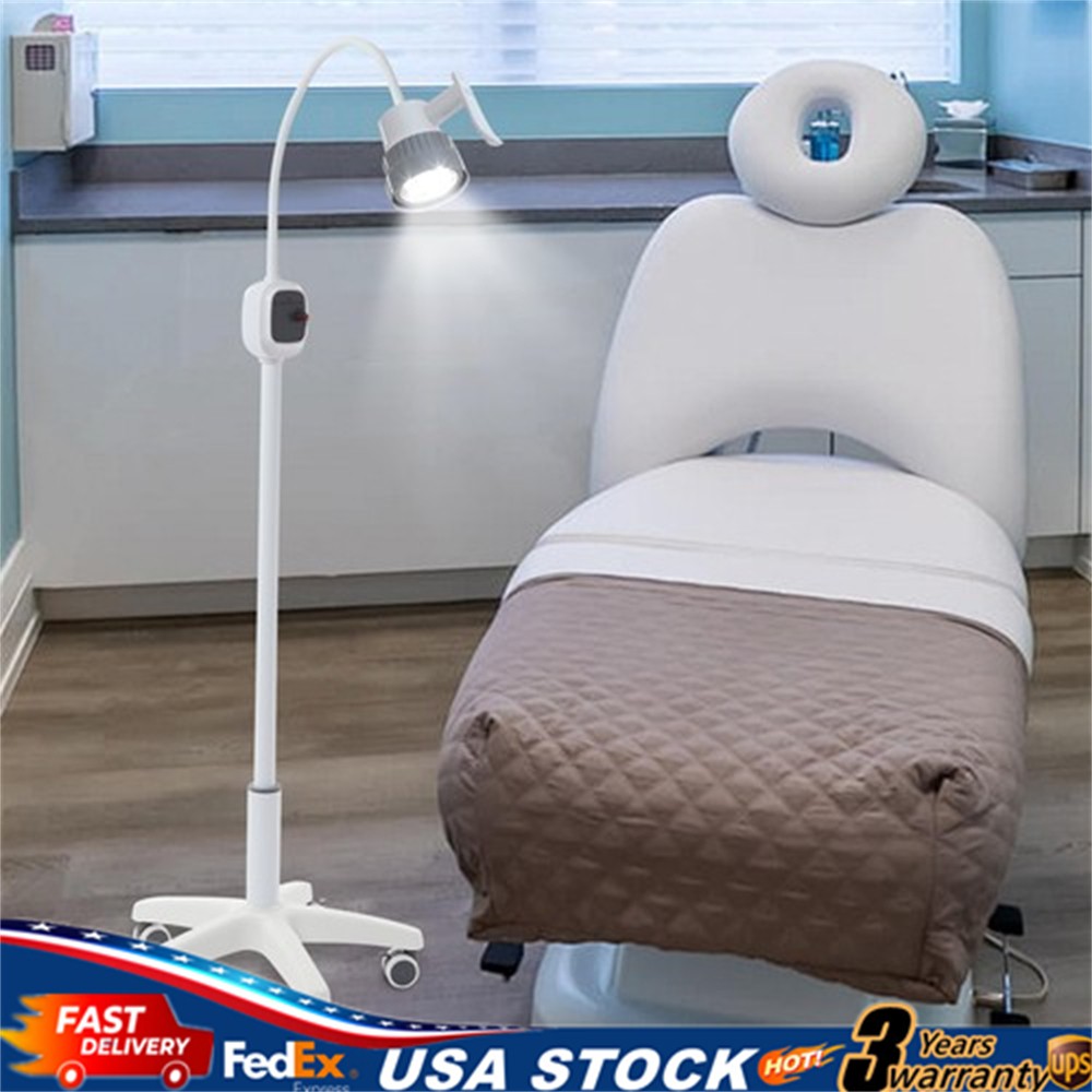 LED Surgical Examination Light Medical Exam Lamp Freestanding 5000-6000K White