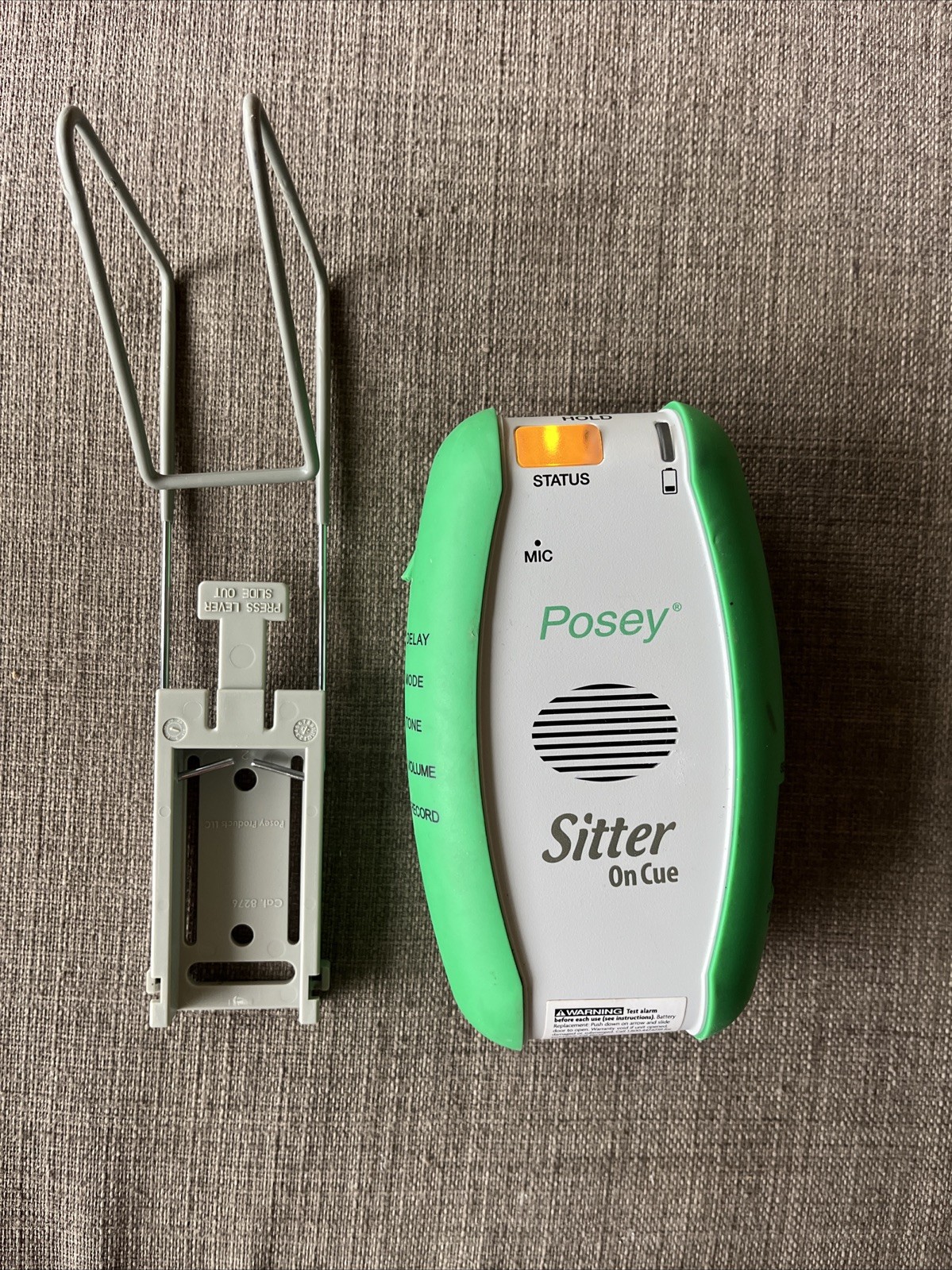 Tidi Posey Sitter On Cue PRO Alarm 8645WL Works (READ)