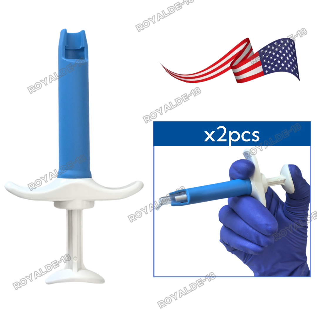 Dental Applier Capsule Antibacterial Capsules Dispenser Composite Resin Pusher