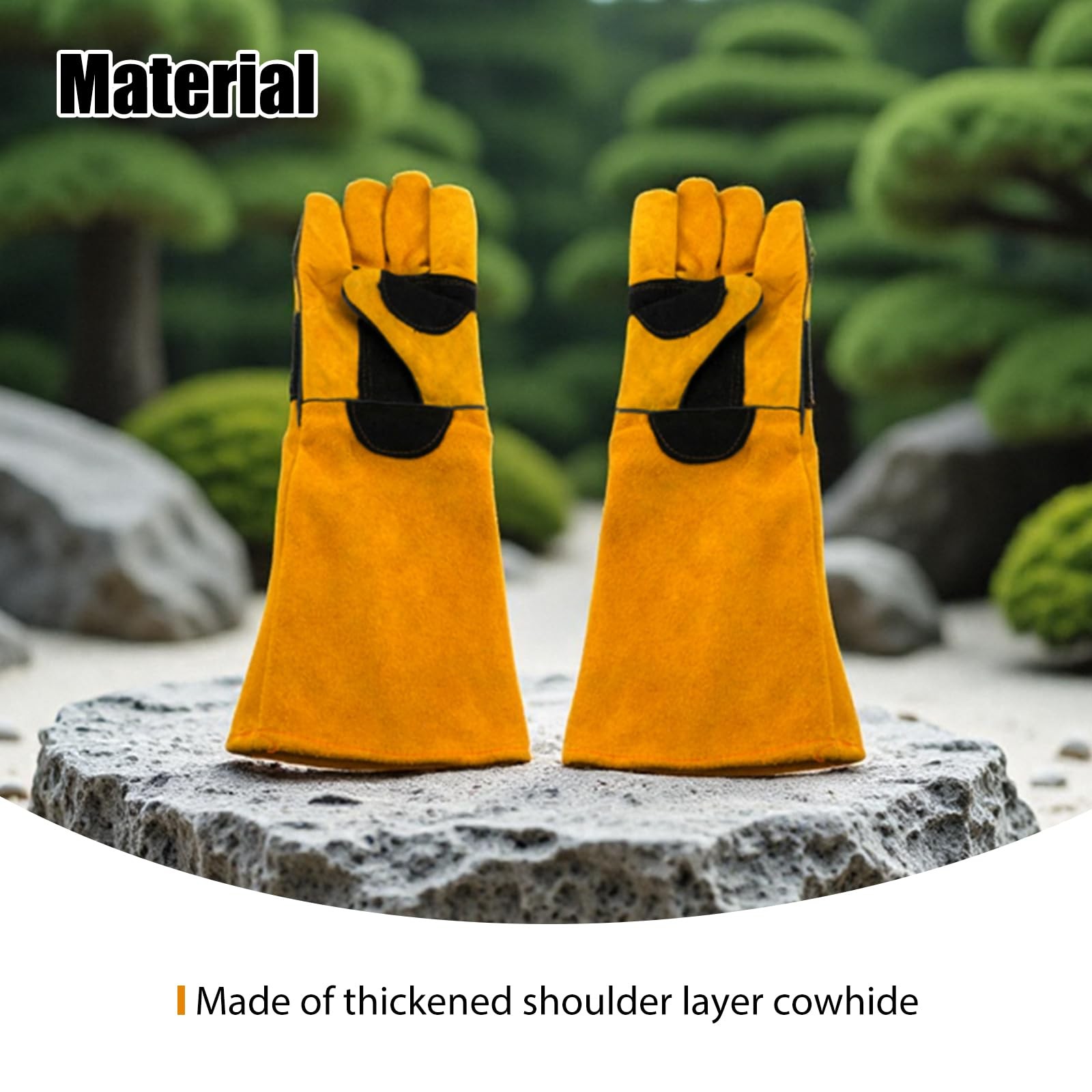 Tylulikaty 17.32Inch Animal Handling Gloves Animal Control Gloves Bite