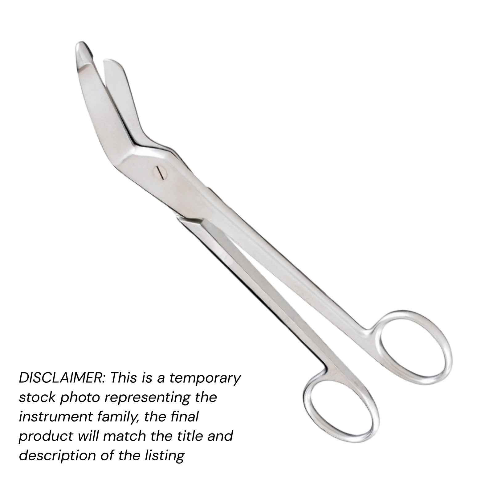 Bandage & Plaster Shears 7″ Angled on Side Heavy Pattern Stainless Economy