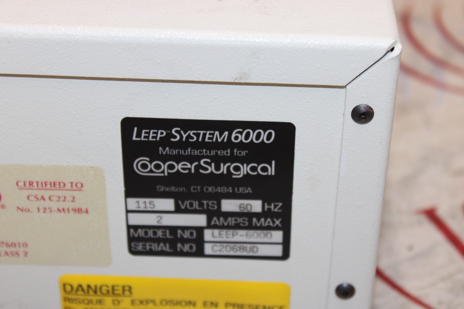 Cooper Surgical LEEP System 6000