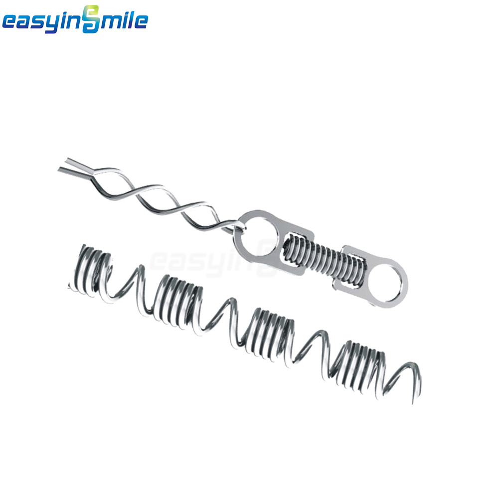 Dental Orthodontic Closed Coil Spring NITI 010/012 open Spring 6/9/12mm 10Pcs