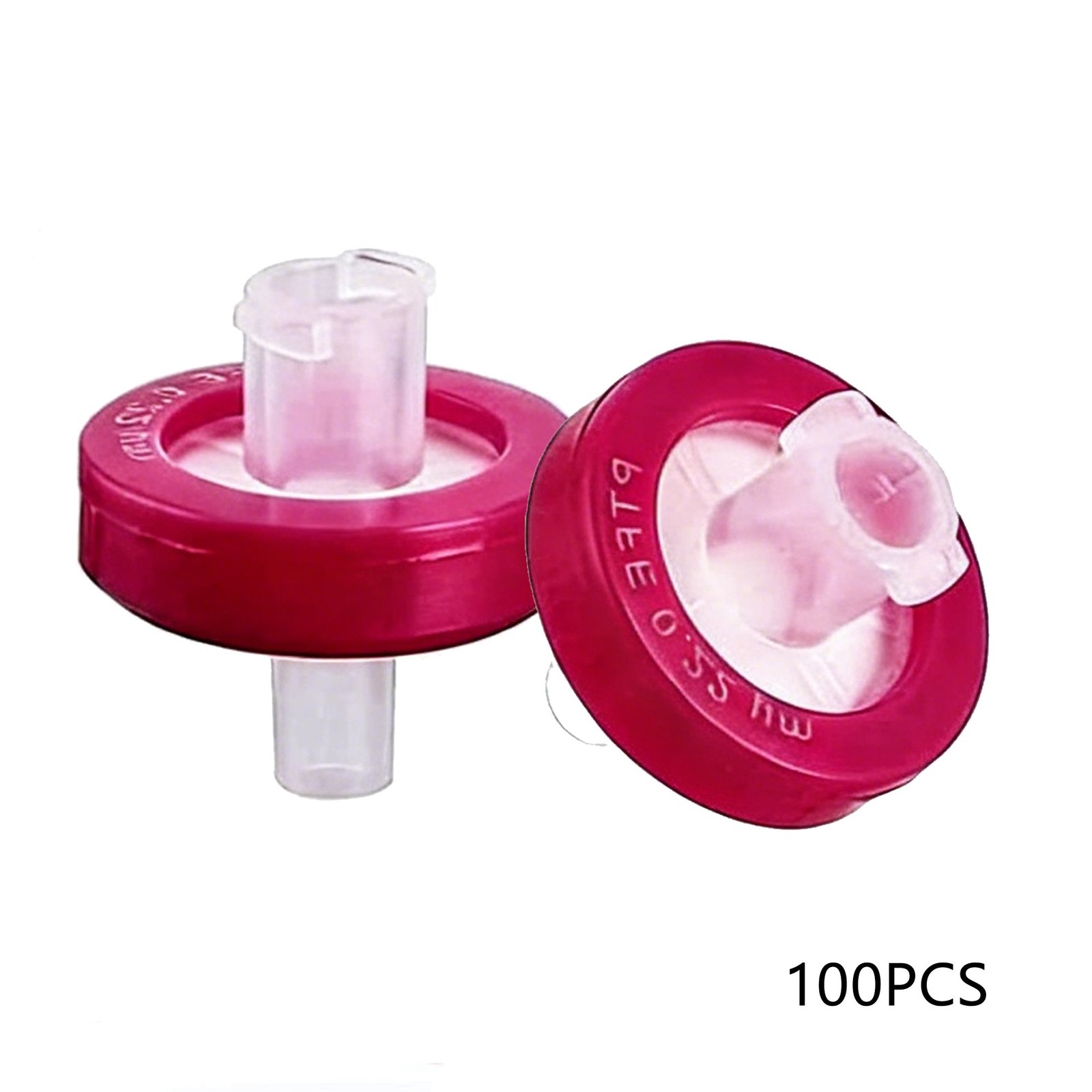 1000Pcs Sterile Lab PTFE Syringe Filter 0.22μm 25mm Micron PTFE Hydrophobic New
