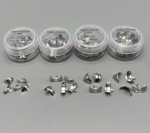 Dental Sectional Matrix Bands Non-Stick Matrice Clamp Ring Fit Garrison Palodent