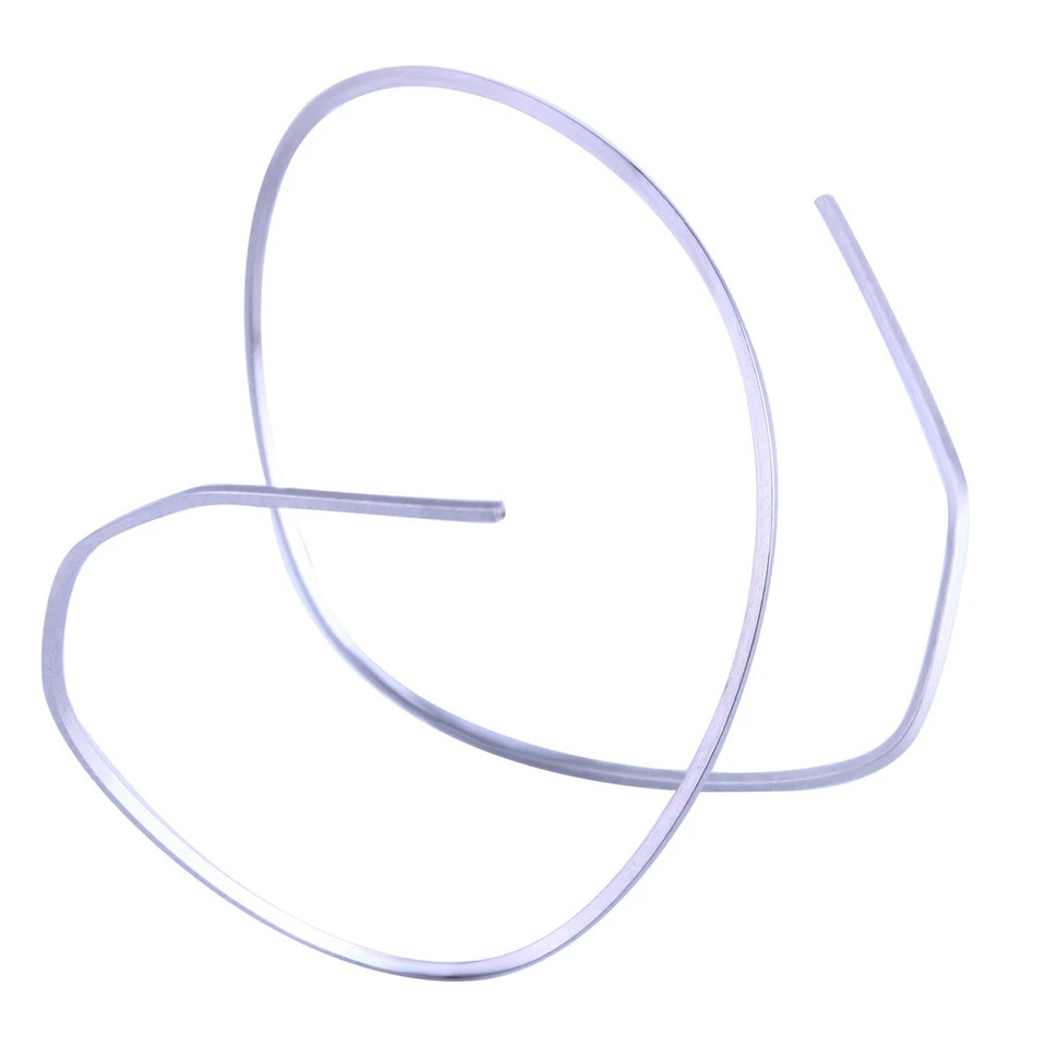 100Packs Dental Orthodontic Rectangular Stainles Steel Arch Wire Ovoid/Nature