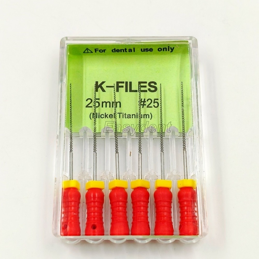 Dental Niti Nickel Titanium H/K-FILES Endo Hand Root Canal File 21/25/31 mm