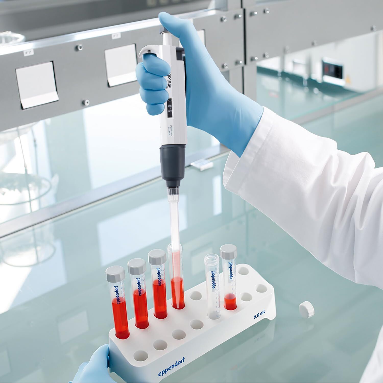 eLabPal Micropipette Adjustable Volume Single Channel Pipettors High-Accurate