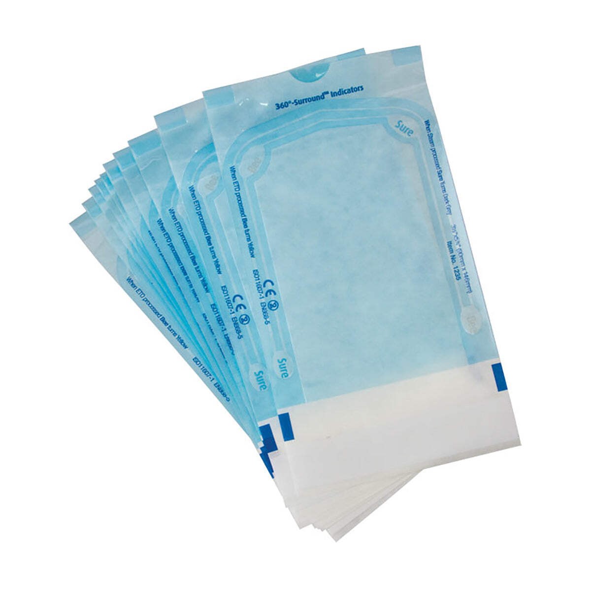BeeSure Sterilization Pouches (3-1/2″ x 5-3/4″) – Pkg. 200