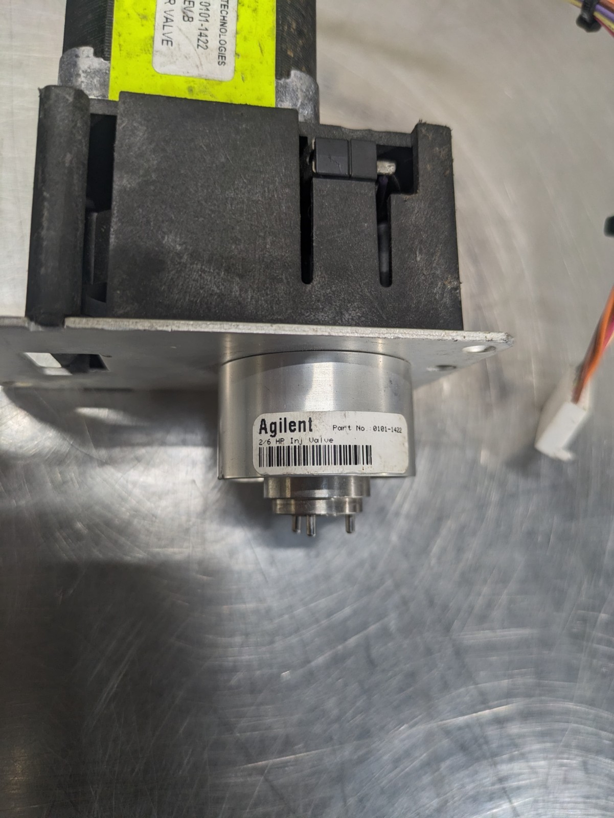 Agilent 2/6 Port Injector Valve with Stepper Motor | P/N 0101-1422 Rev B |