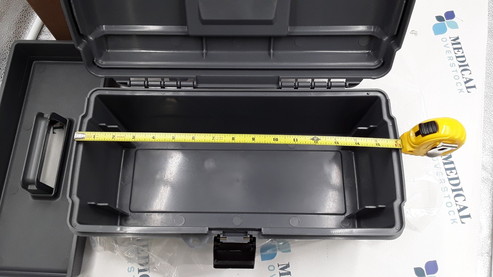 Healthmark Gray Emerg Med Case 16x8x7 REF 1610-2-GY