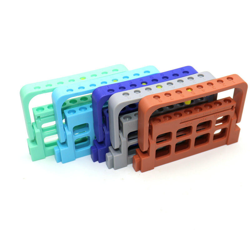 2022 Dental Endo Root Canal File Holder Plastic Endodontic measuring instrument