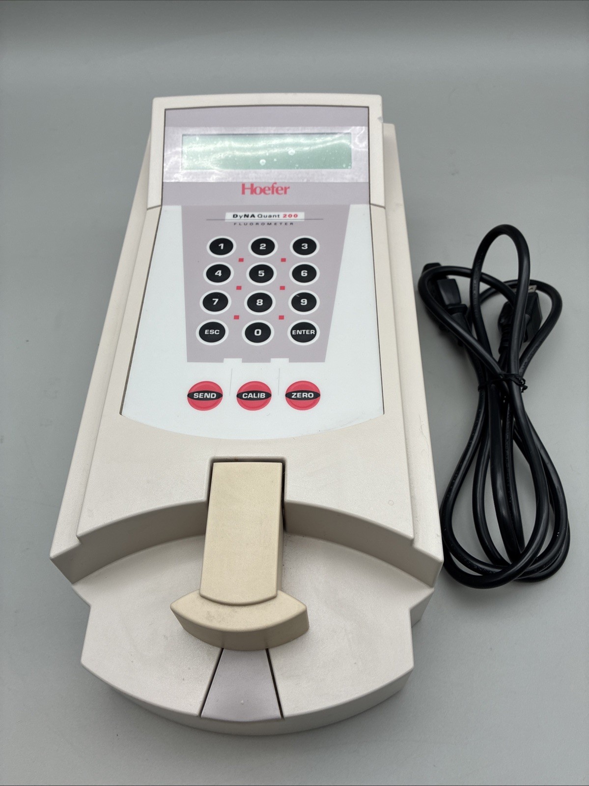 Pharmacia Hoefer DyNA Quant DQ200 Fluorometer 80-6406-80 w/ Power Cord