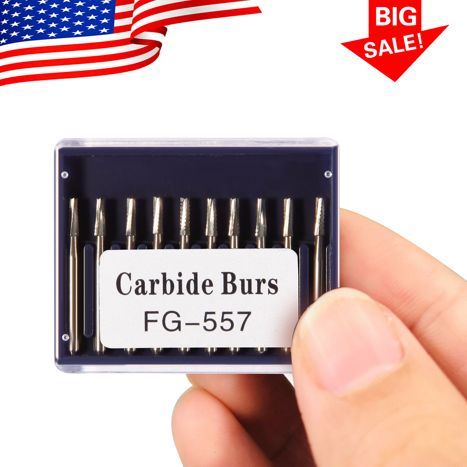 FG557 Carbide Burs FG 557 Friction Grip up to 100 Bur