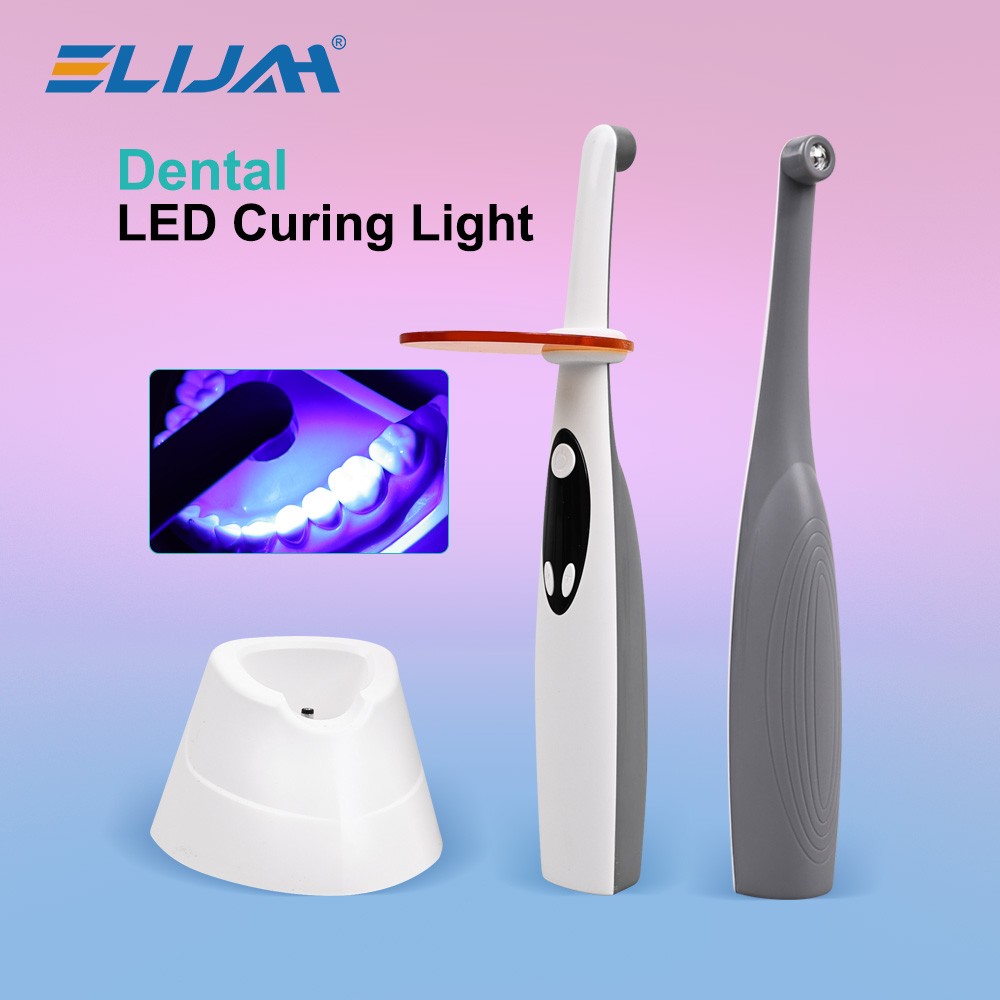 ILED Wireless Curing Light Dental 1 Second Cure Lamp metal head 2500mW/c㎡ LV3 SA