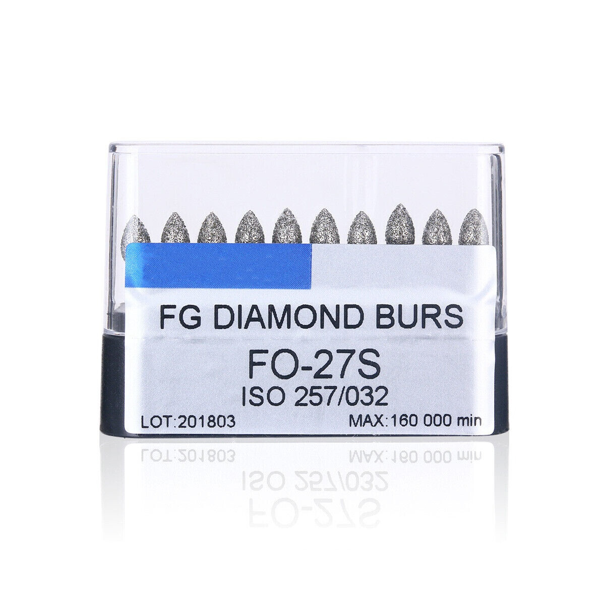 10Pcs/Box Dental Super Coarse Diamond Burs FG Drills for High Speed Handpiece