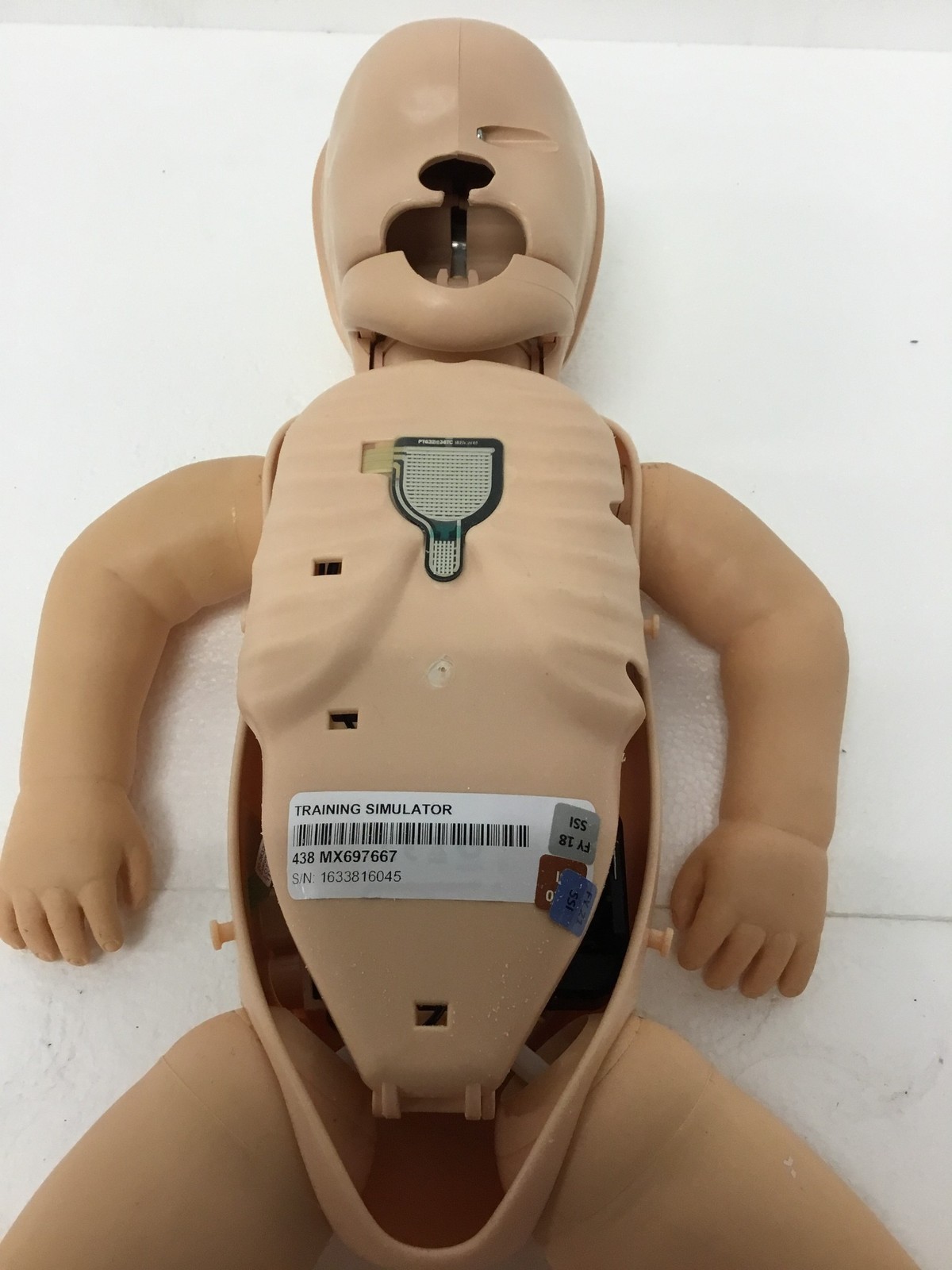 Laerdal 163-01001 Female Baby Training Simulator Manikin, WORKING FREE SHIPPING