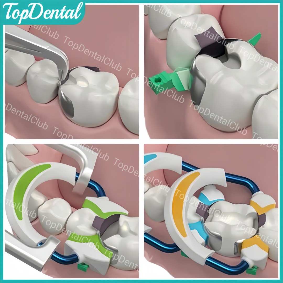USA Dental Soft Strata G Composite Wedges Cervical Seal Diastema Matrix Garrison