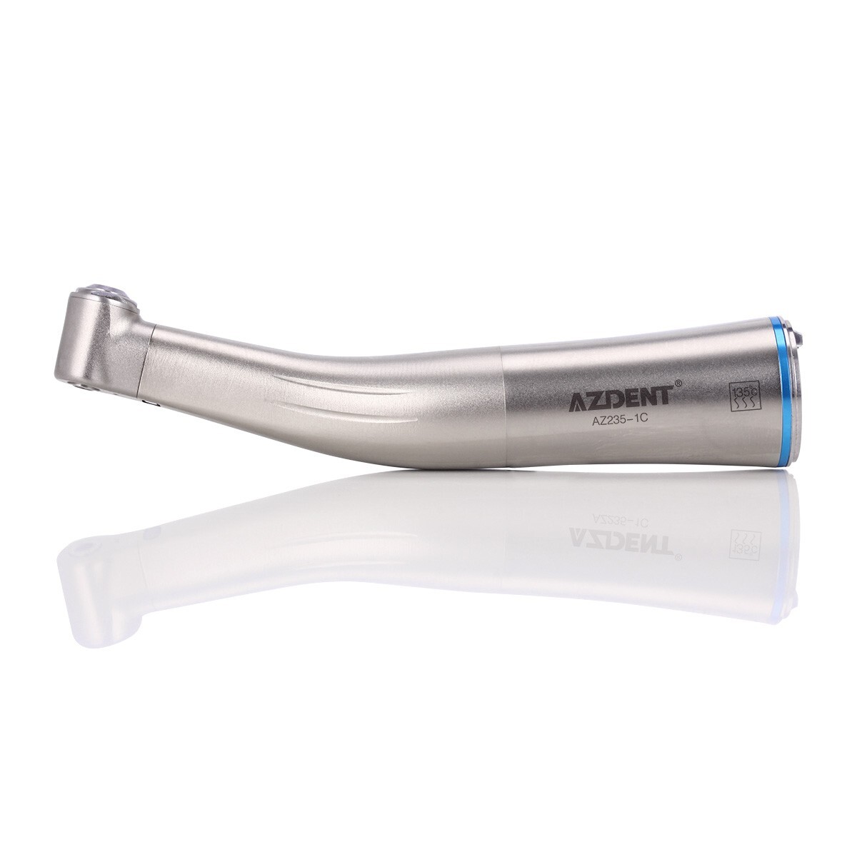 Dental 1:1 LED Fiber Optic Contra Angle Low Speed Handpiece Push Button Internal