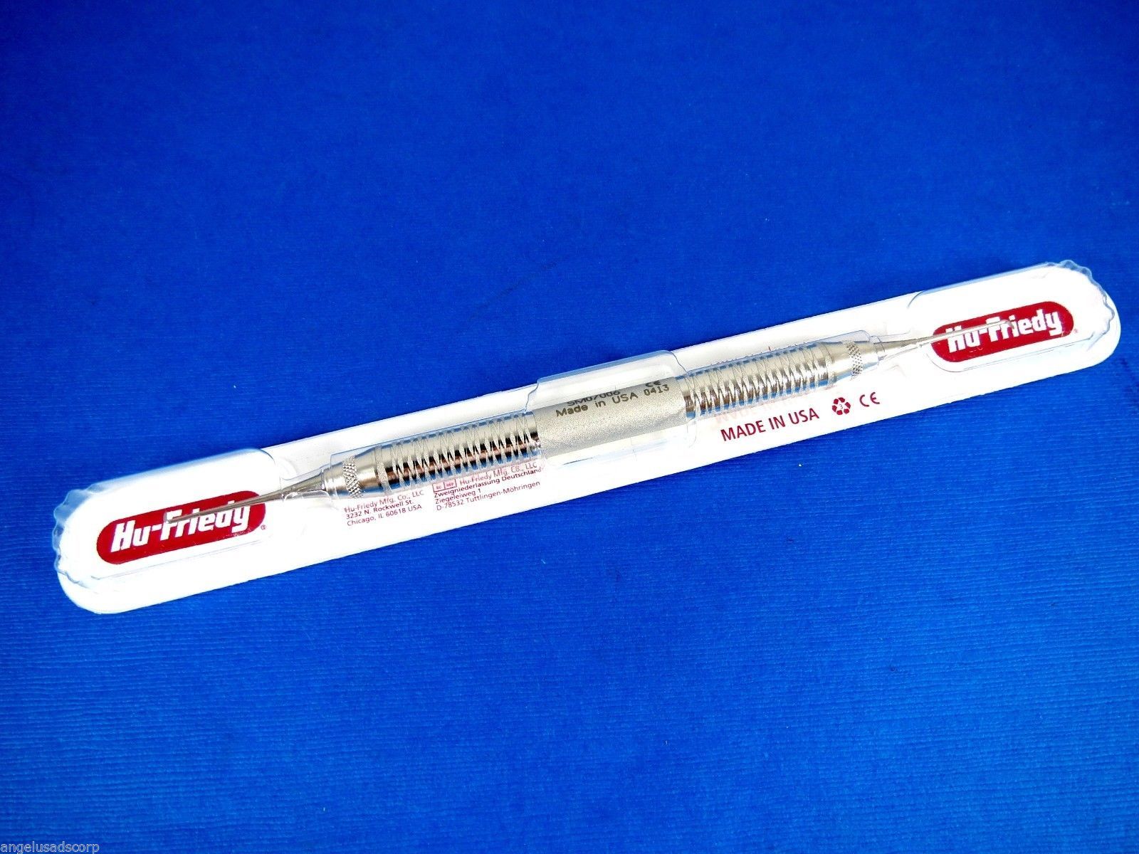Dental 0/00 Morse Scaler Handle No 6 Satin Steel SM0/006 HU FRIEDY