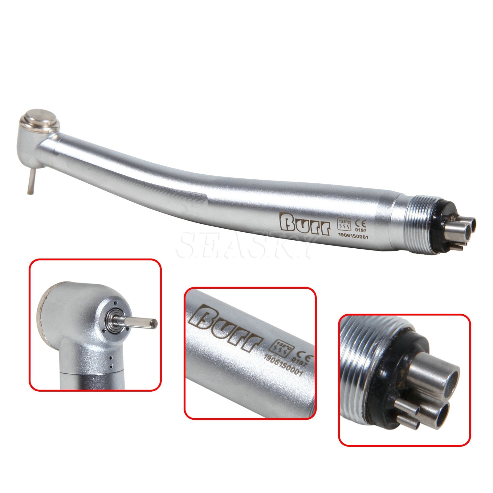 10x NSK Style Dental High Speed Handpiece Push Button standard head 4 Holes U3BM