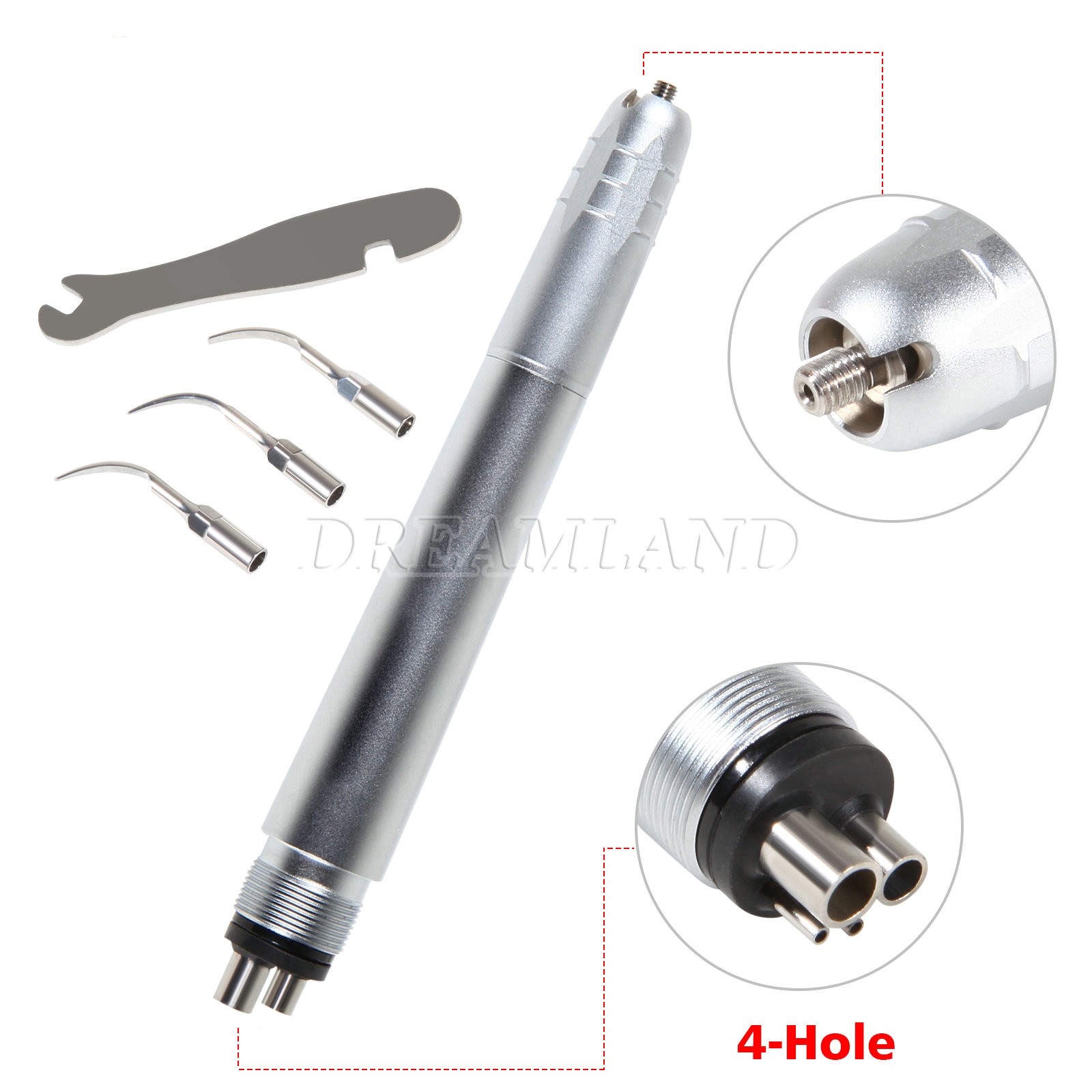 3pcs New Dental Scaling Endo Tips Compatible Ultrasonic Satelec DTE scaler ED1-3