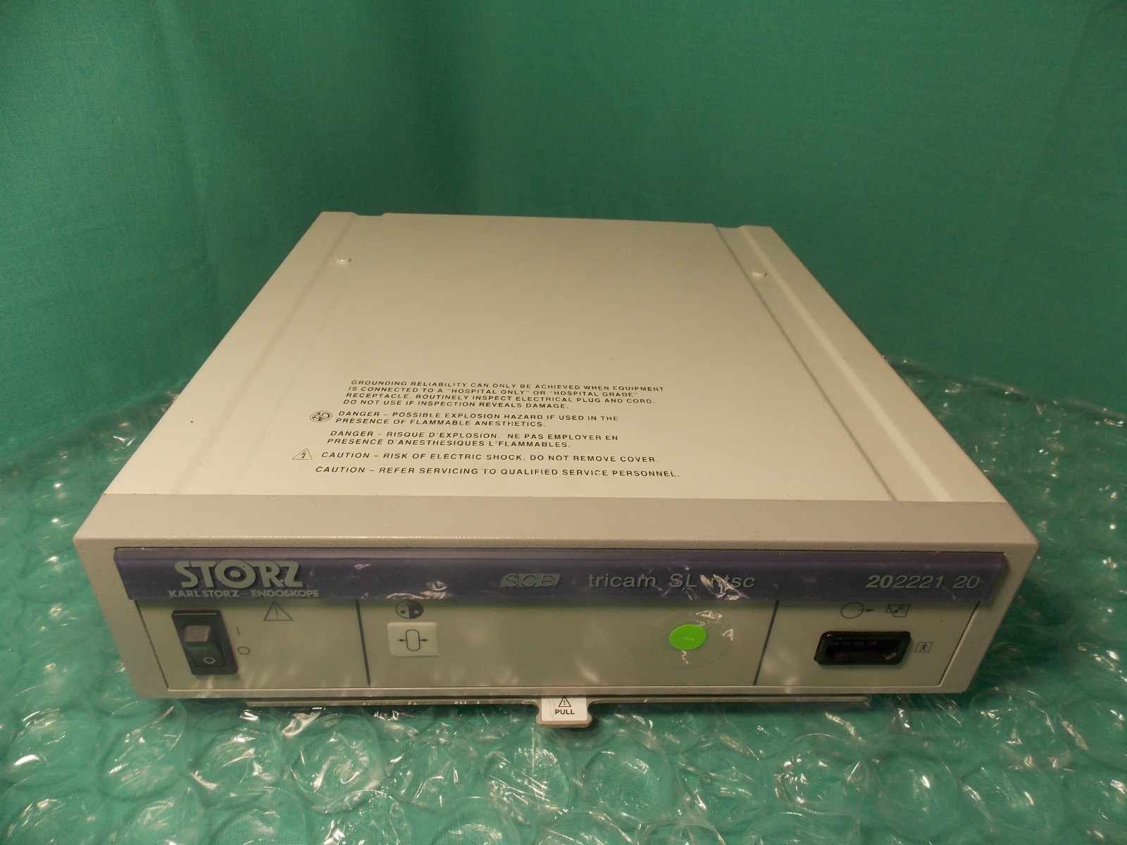KARL STORZ 202221-20 SOB TRICAM SL NTSC CAMERA CONTROL UNIT VIDEO CCU(LAM-5000)