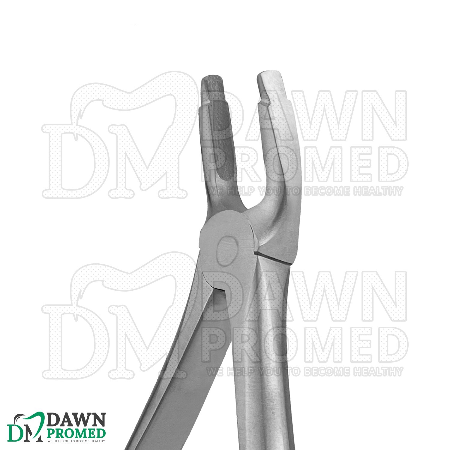 Dental Extracting Forceps #F1 Gold Hollow Python Grip Handle German Grade