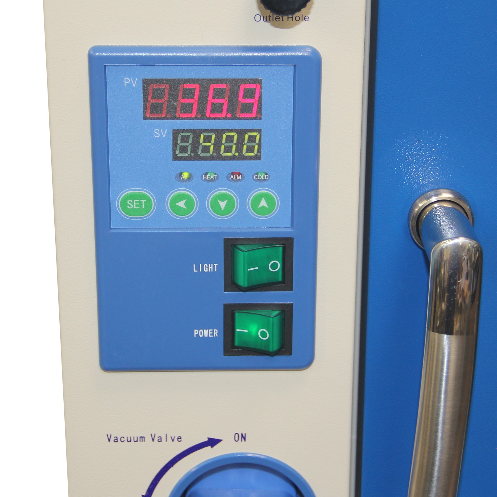 HFS(R) 1.9 Cuft Stainless Vacuum Oven – 10 Shelves, Led Lights, Vac Pump & Hose