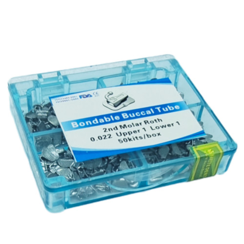 Dental Orthodontic Buccal Tubes 1st 2nd Molar Tube Roth MBT 022 U1/L1 Bondable