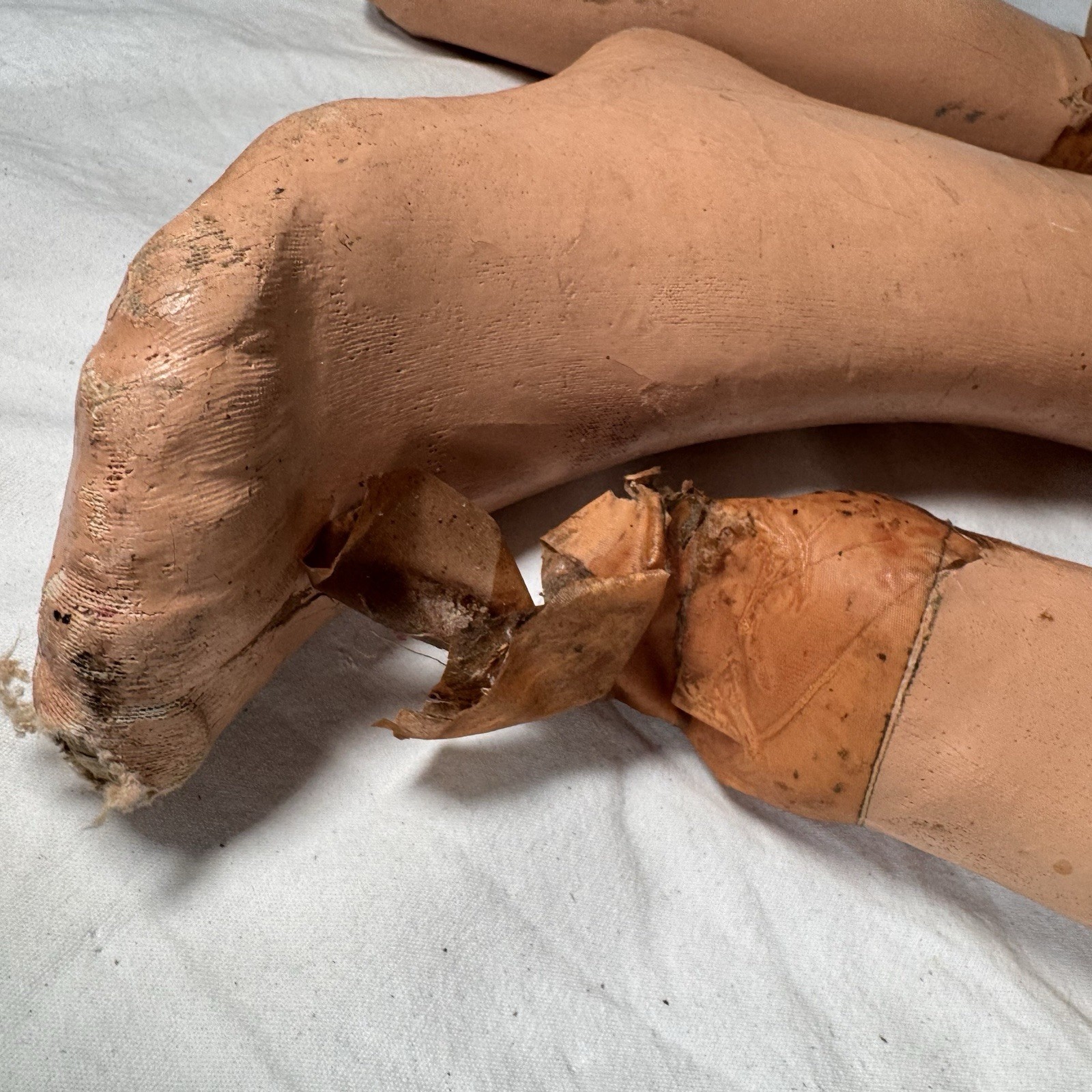 VTG Training Mannequin Parts Life Size Right Leg & Arms Missing Fingers Macabre
