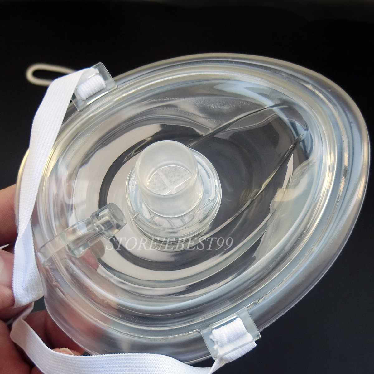 1x CPR Pocket Face Shield Resuscitator Rescue cpr kit Face shield white