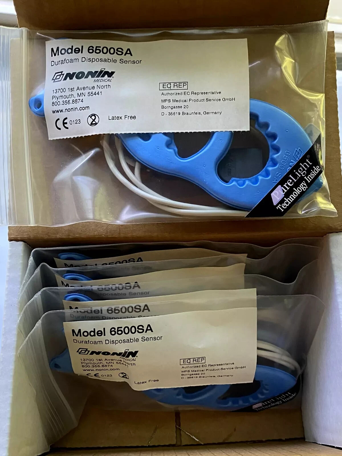 Nonin 6500SA Disposable Sensor – Adult – Box of 5