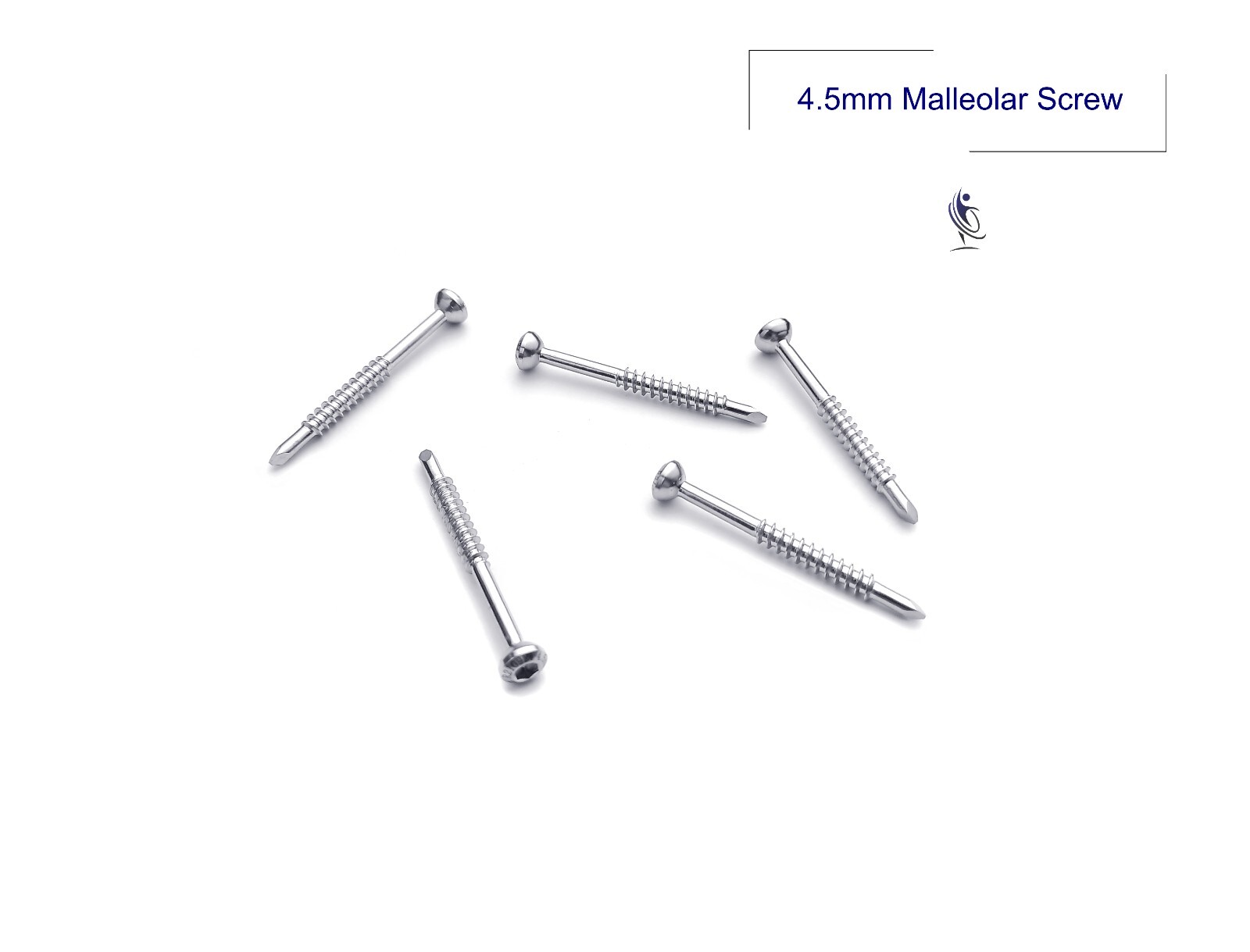 4.5mm Malleolar screw lot of 100pcs veterinary