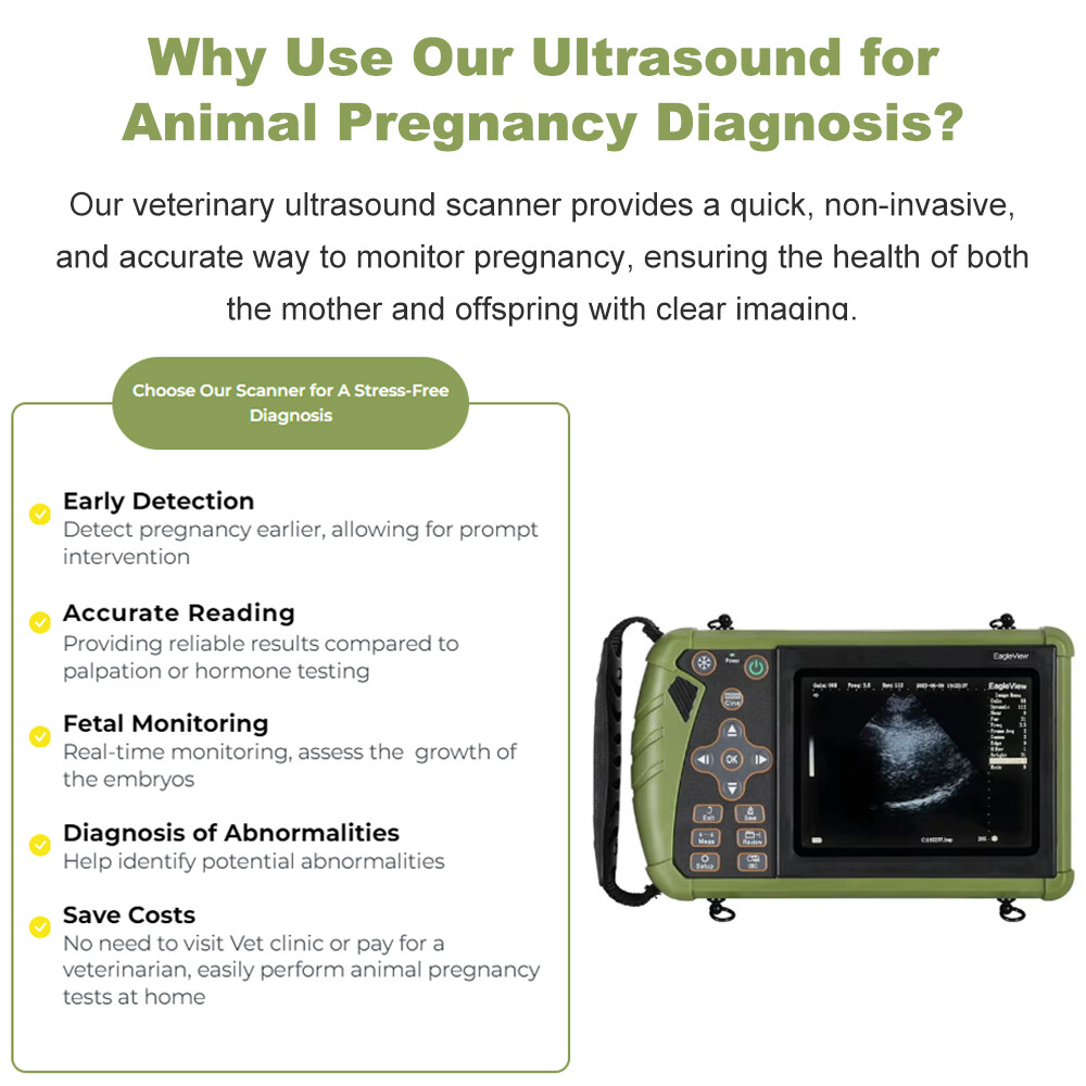 Veterinary Ultrasound Machine – Pregnancy Detection In Dogs, Pigs, Goats, Sheep