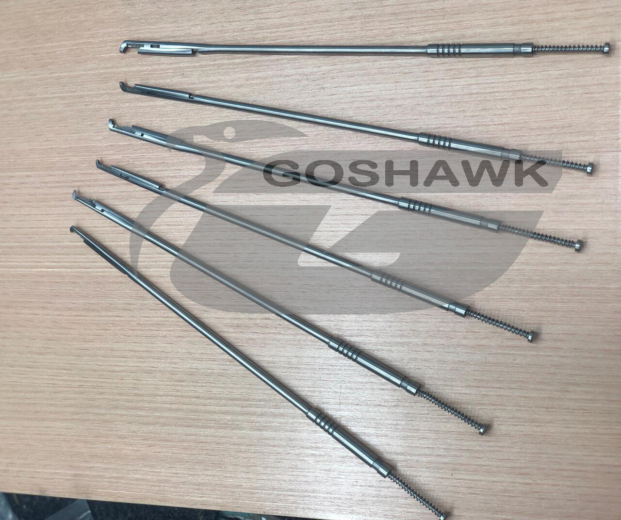 40° Kerrison Rongeurs Rotating 360° Angle 1mm,2mm,3mm,4mm,5mm Lenght 25cm