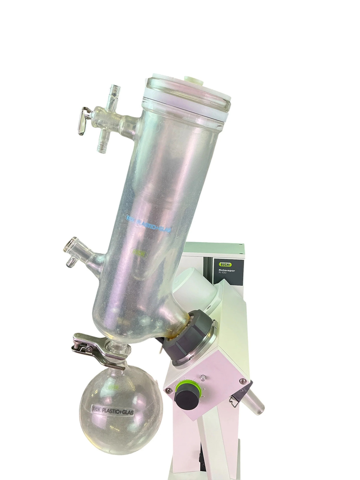 Büchi Rotavapor 100 Rotary Evaporator w Vacuum Controller & Vacuum Pump (BO!)