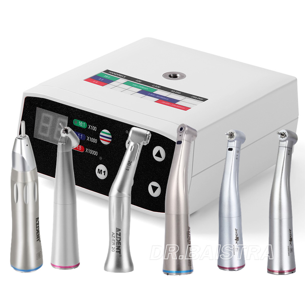 Dental Brushless Electric Micro Motor /LED 1:5 /1:1 / 1:4.2 20:1 Handpiece