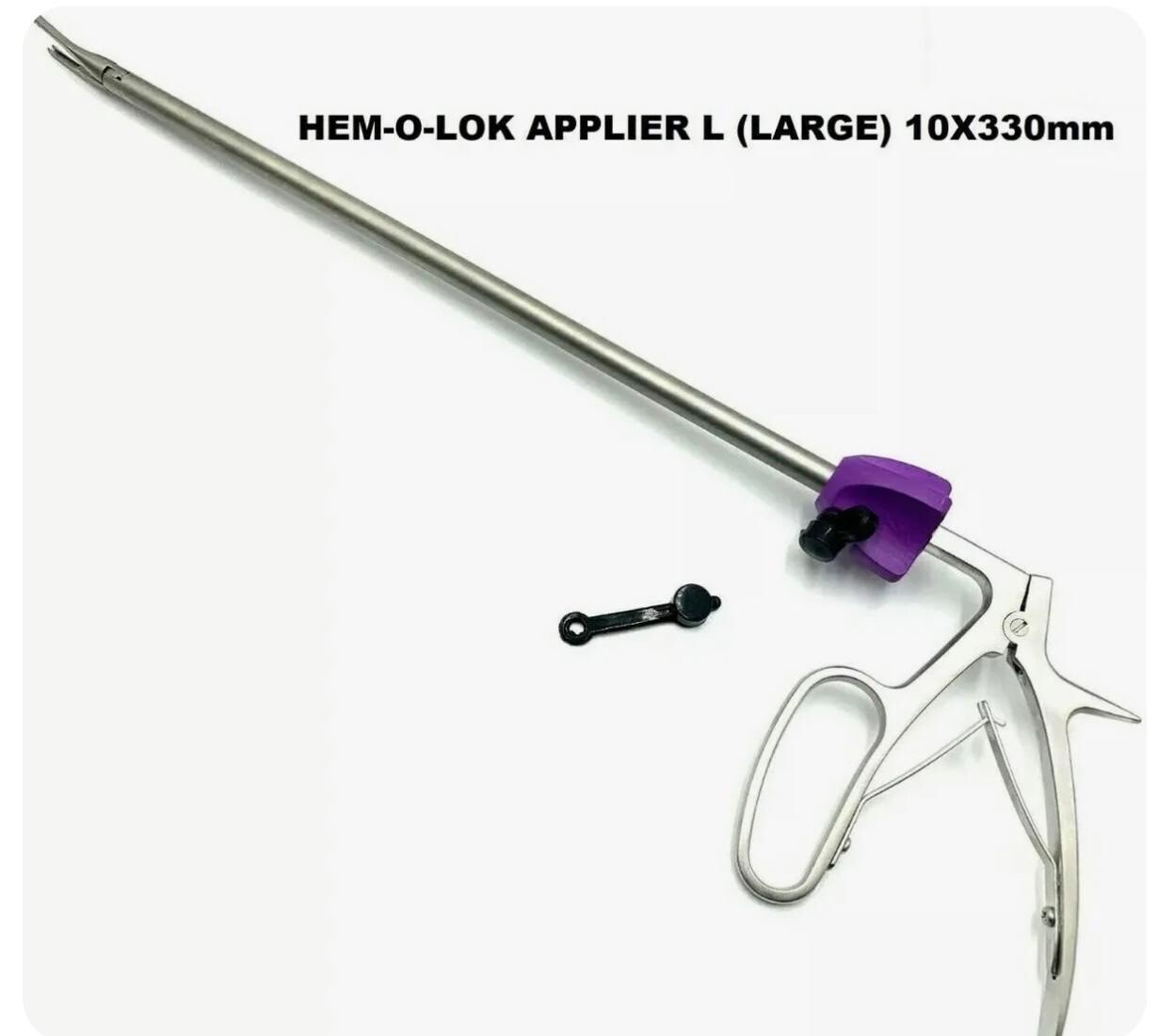 Laparoscopic Purple Hemolock Clip Applier Hem-O-Lok Ligation Applicator L
