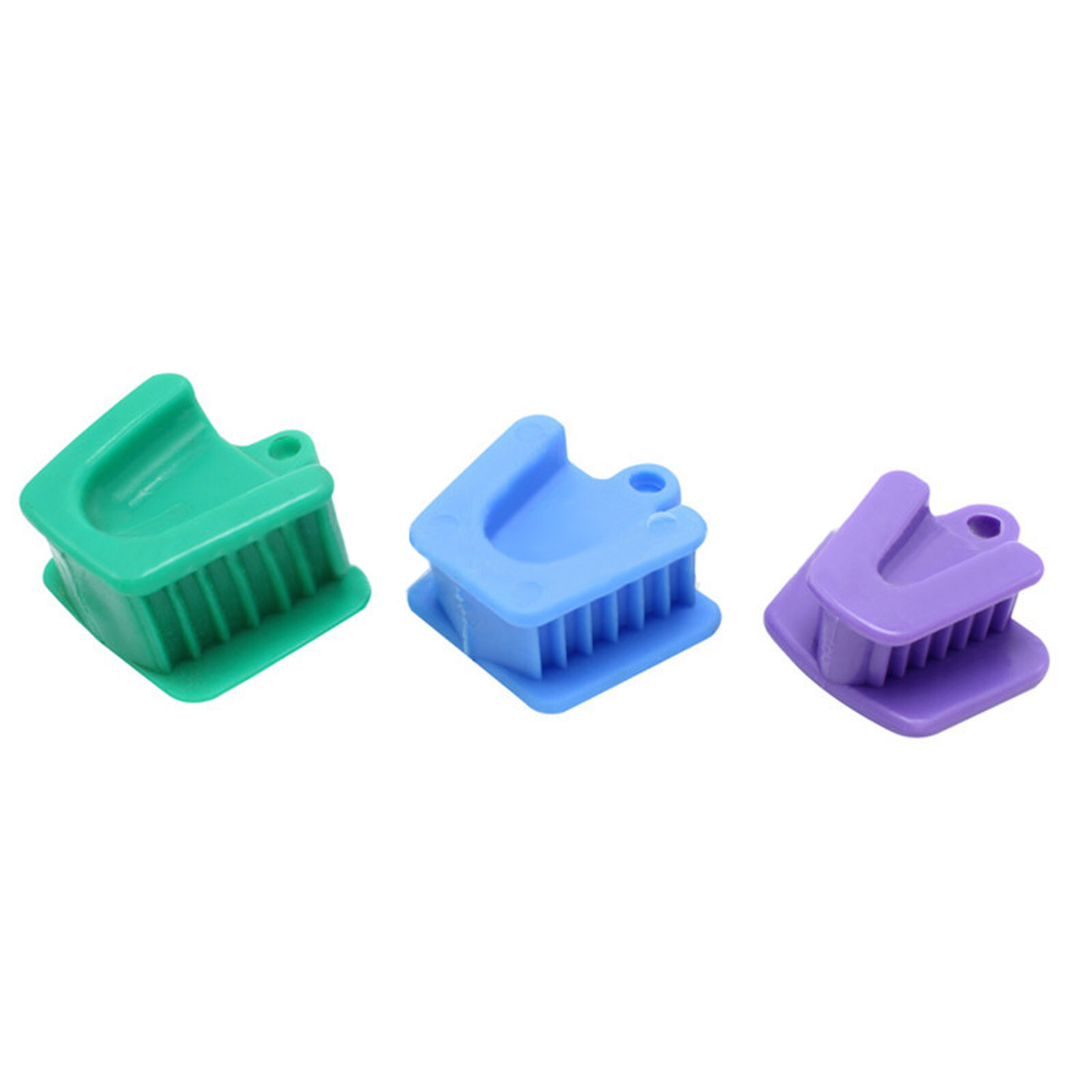 Dental Cheek Retractor Bite Block Mouth Prop Bite Block Opener Silicone Rubber