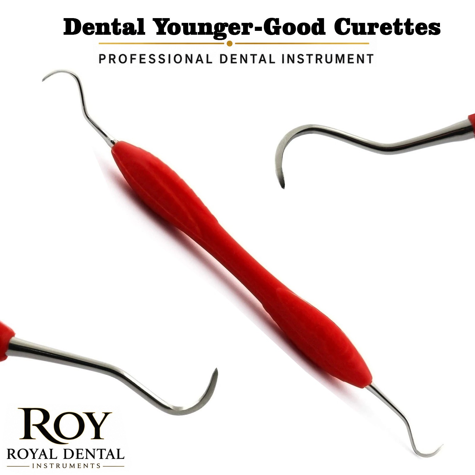 Dental Younger-Good Curettes 7/8 Universal Silicone Handle Periodontal Hygienist