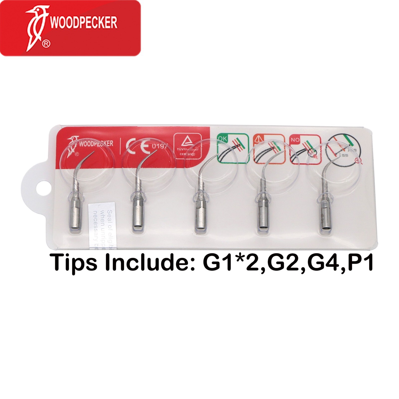 US Woodpecker Dental Ultrasonic Piezo Scaler Built in UDS-N2 LED Handpiece EMS