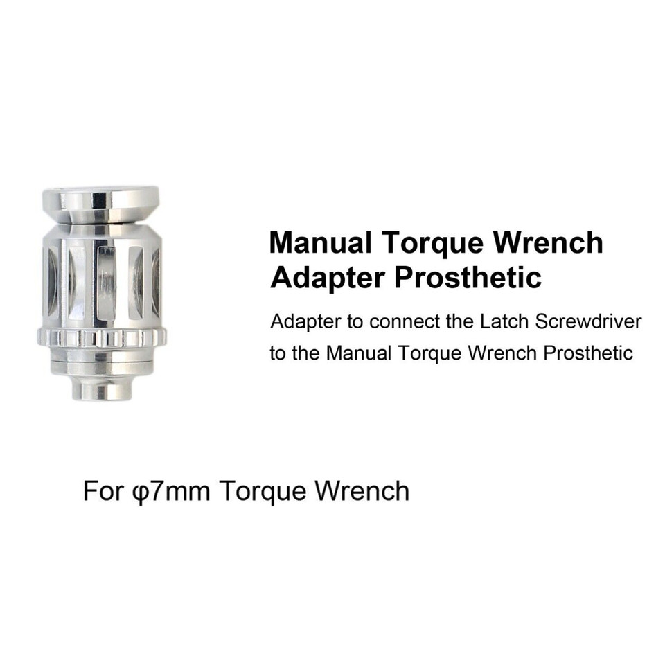 Implant Screwdriver Hex 1.2mm Driver Torque Wrench Adapter Biomet 3I Megagen ICM