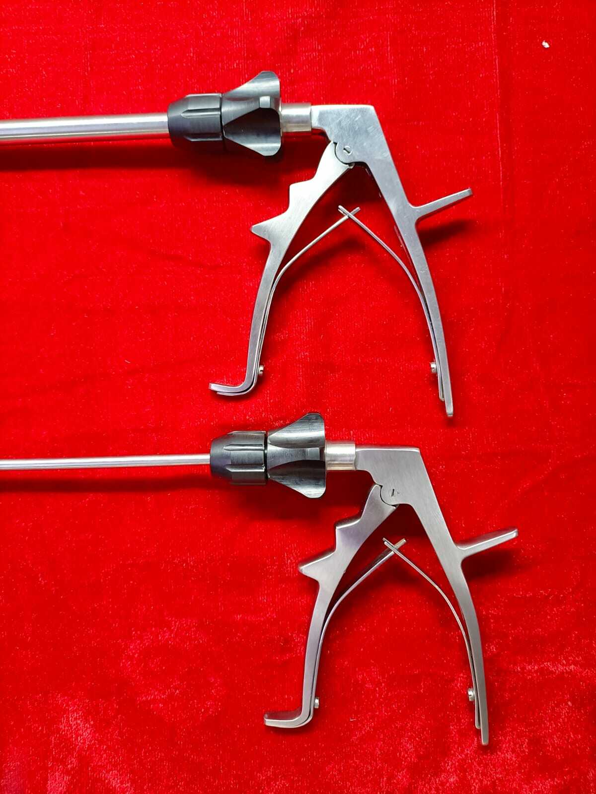 2pc Laparoscopic Clip Applicator Single Action Small Size Medium Size 5mm & 10mm