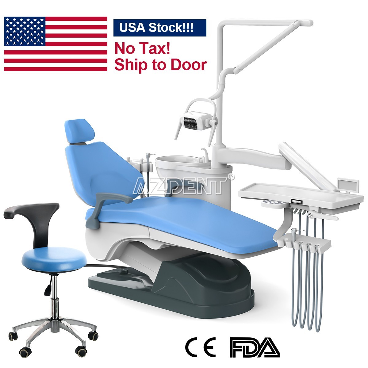 Portable Dental Mobile Delivery Unit Cart /Autoclave Steam Sterilizer /Chair